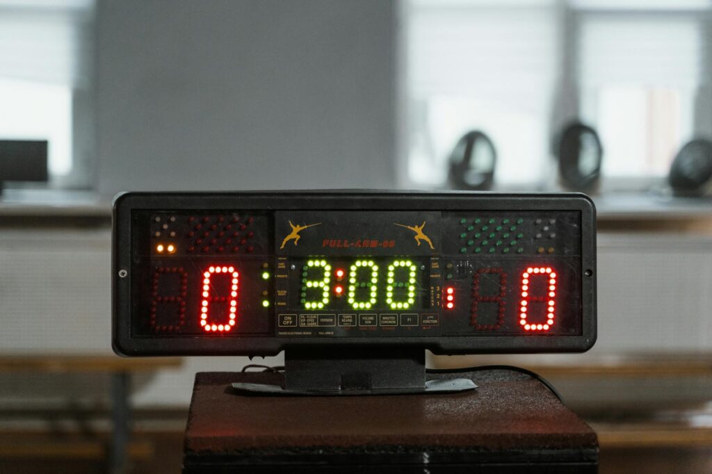 A scoreboard showing a beginner's progress during a practice round — beginner golf Dungeness