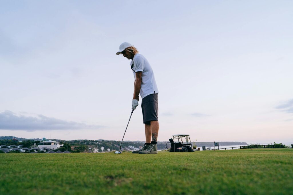 Participants competing in a unique golf competition in Dungeness. — Dungeness golf events 2026