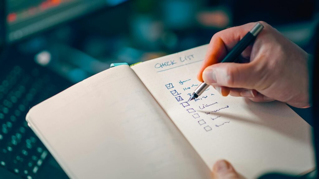 A checklist or journal tracking golf practice and progress. — lower golf score tips