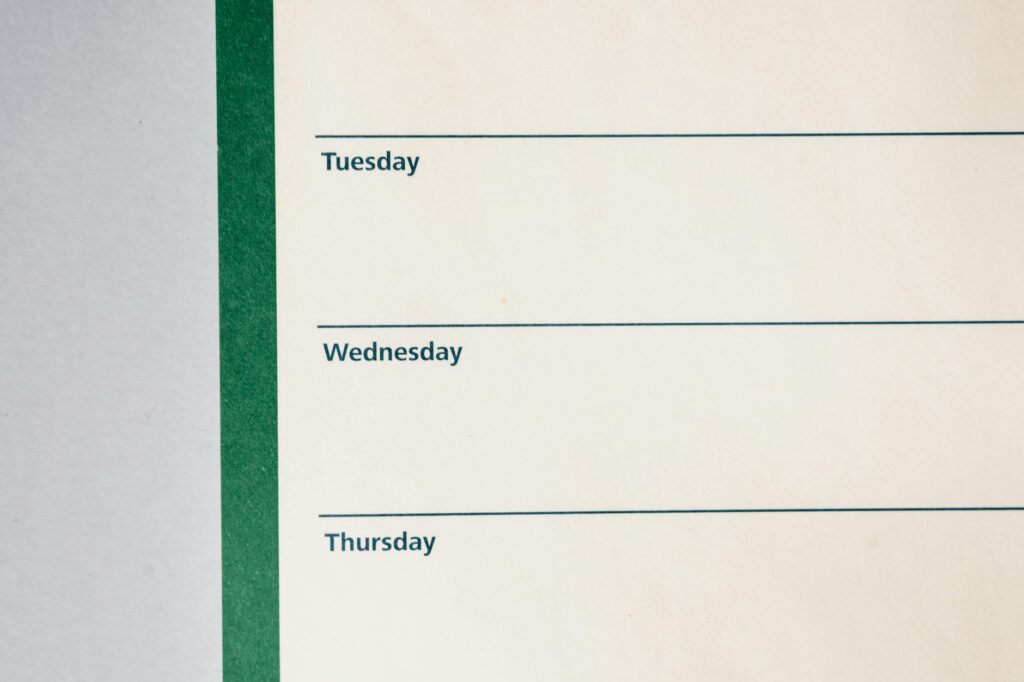 A close-up of the tournament schedule for 2026 in Dungeness. — Dungeness golf tournaments