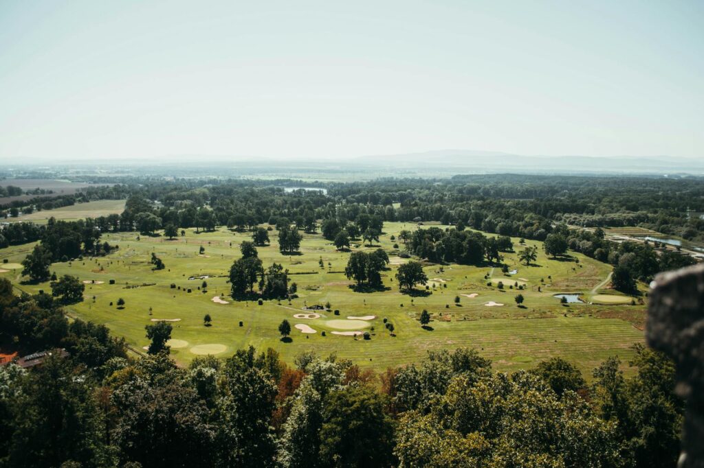 A scenic shot of the natural landscape surrounding the golf course. — Dungeness Golf Course features
