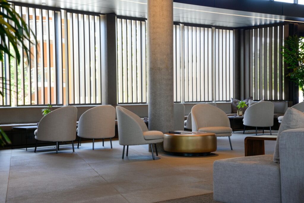 An interior shot of the Dungeness clubhouse highlighting amenities. — Dungeness golf club membership