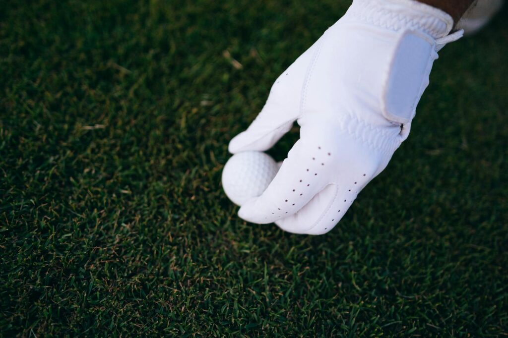 Golf accessories such as gloves, balls, and bags specifically suited for Dungeness conditions. — golf club selection Dun…