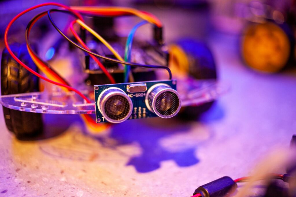 Image representing future innovations in golf technology, such as eco-friendly materials or smart sensors. — golf driver…