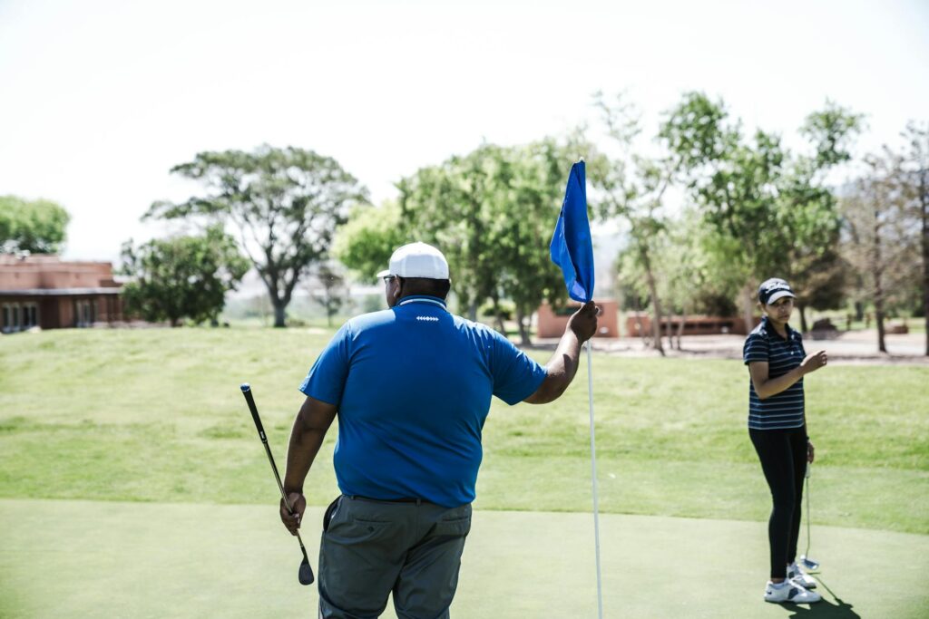 Local golfers participating in a community event at a Dungeness course. — history of golf Dungeness
