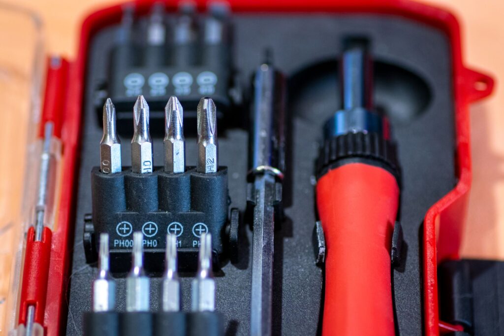 A maintenance kit for golf equipment including cleaning tools. — golf equipment Dungeness