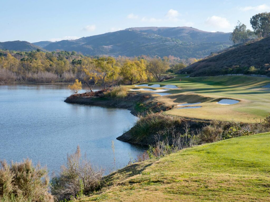 A panoramic view of the Dungeness golf course showcasing its lush greens and scenic landscape. — golfing in Dungeness