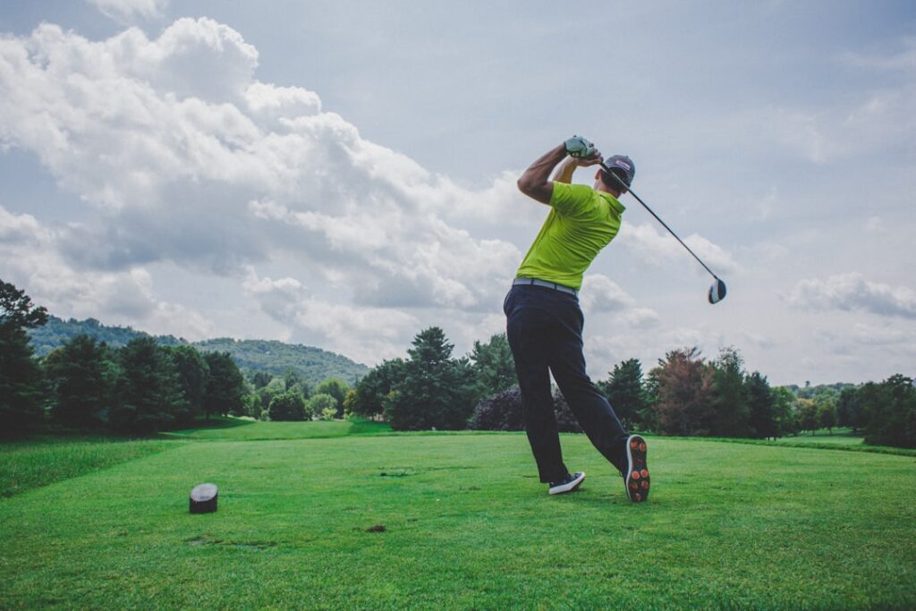 An illustration of mindfulness techniques for golfers. — golf mental game