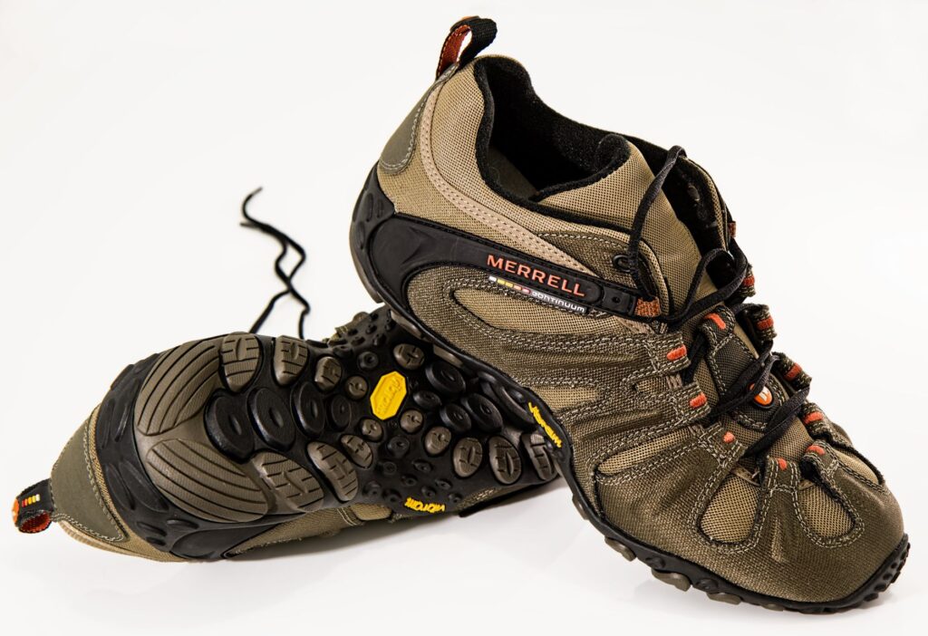 Close-up of the sole of grip shoes showing traction patterns — best golf shoes