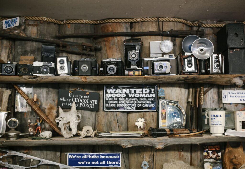 Historical memorabilia related to golf in Dungeness. — history of golf Dungeness