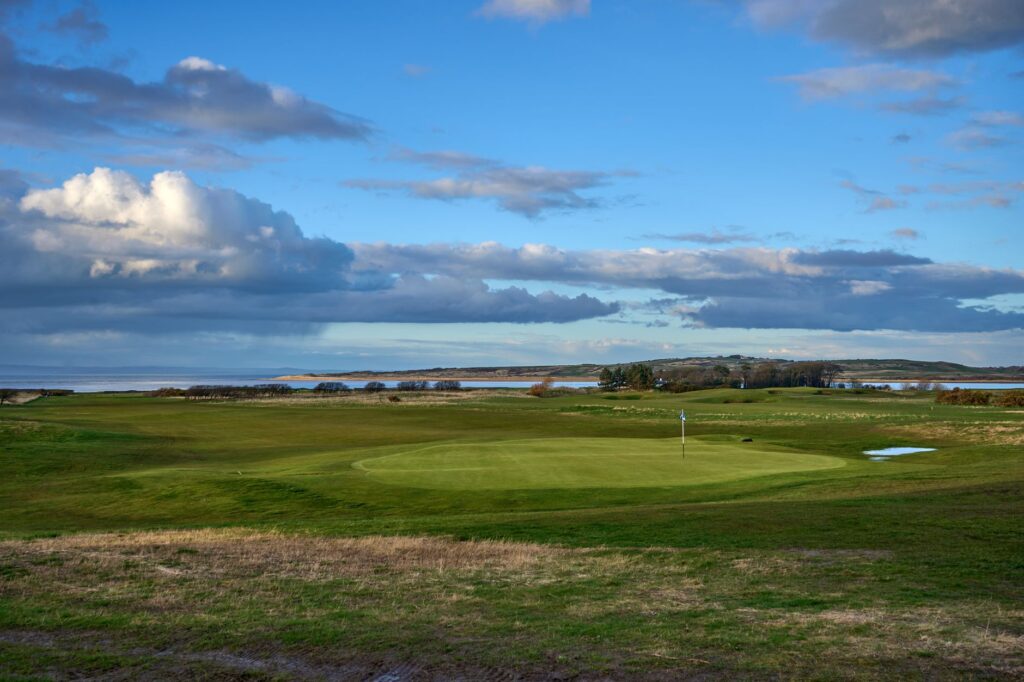 A historical map of golf courses in the UK, with Dungeness marked as a key location. — history of golf Dungeness
