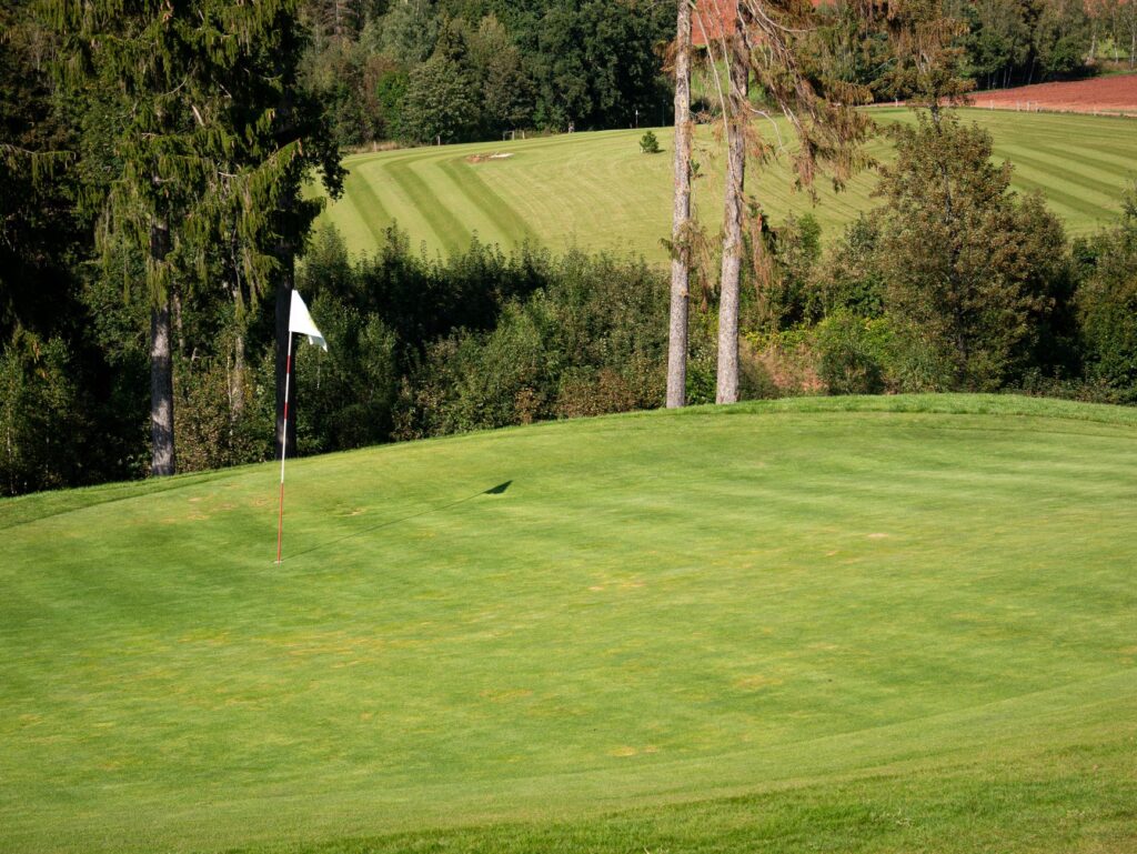 A scenic view of the Dungeness golf course with rolling hills. — beginner golf Dungeness