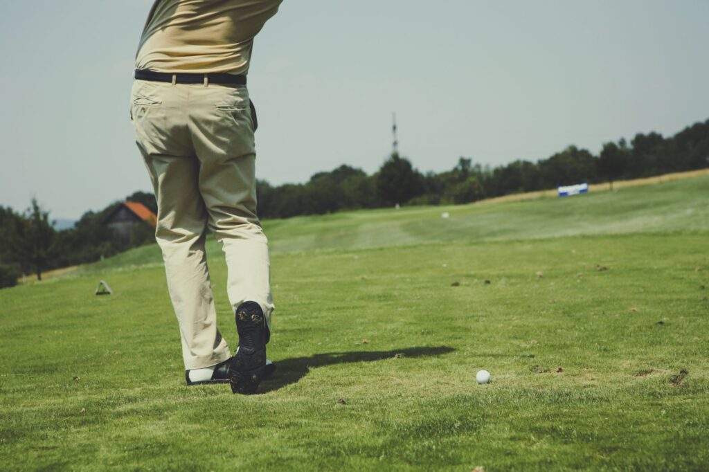 A chart showing effective flexibility exercises for golfers. — golf swing power