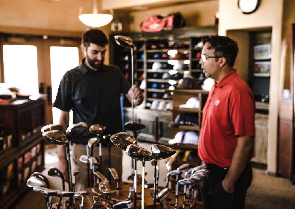 A local Dungeness golf shop showcasing a variety of golf equipment. — golf gear Dungeness