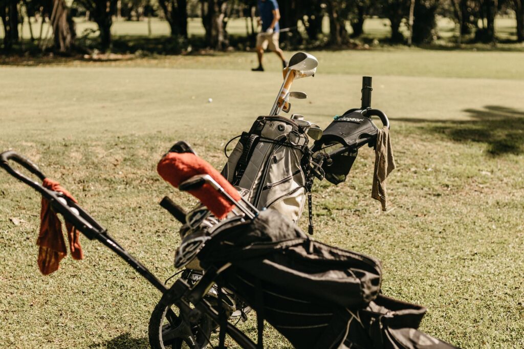 Players enjoying a sunny day at SunLand Golf & Country Club. — Dungeness golf courses